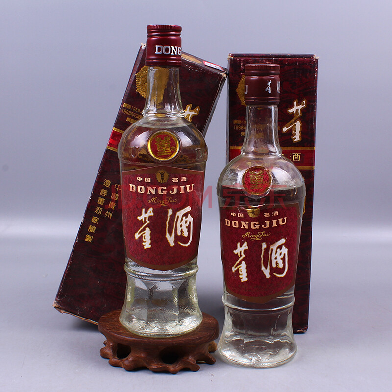 董酒(红标) 1991年 59度 500ml 2瓶 【51】(名酒 老酒 收藏酒)