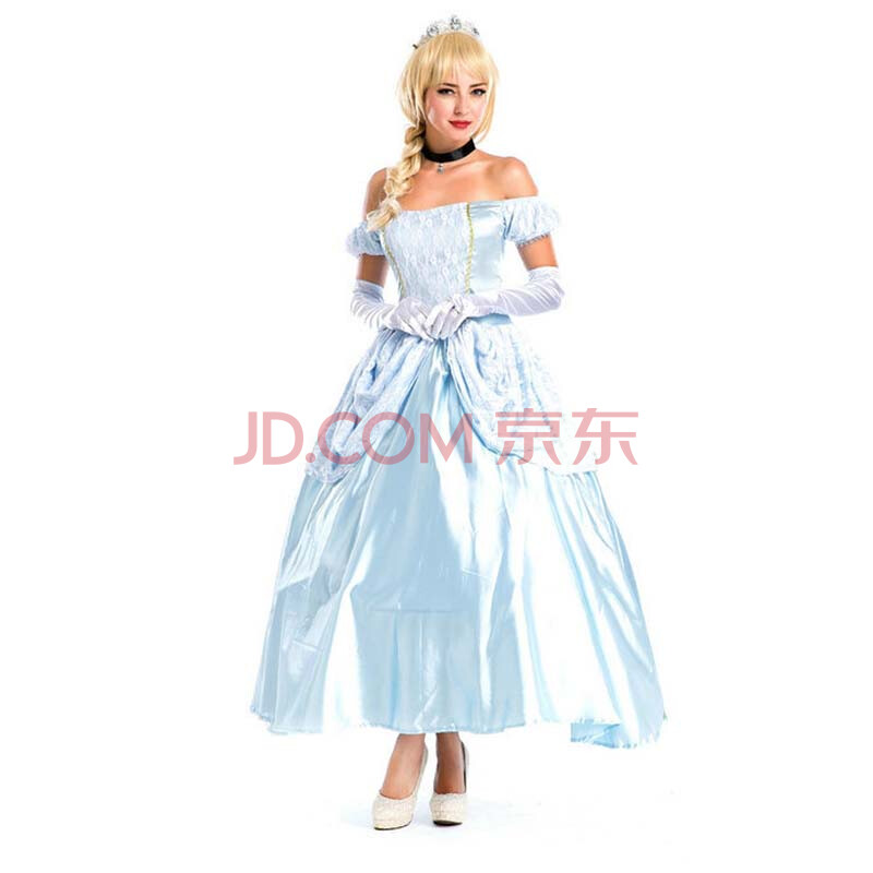 欧洲宫廷服装时尚茜茜公主万圣节白雪公主裙休闲灰姑娘cosplay服潮流