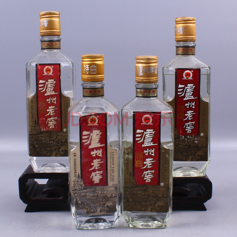 泸州老窖特曲 1995-1998年 52度 500ml 4瓶 【57】(名酒 老酒 收藏酒