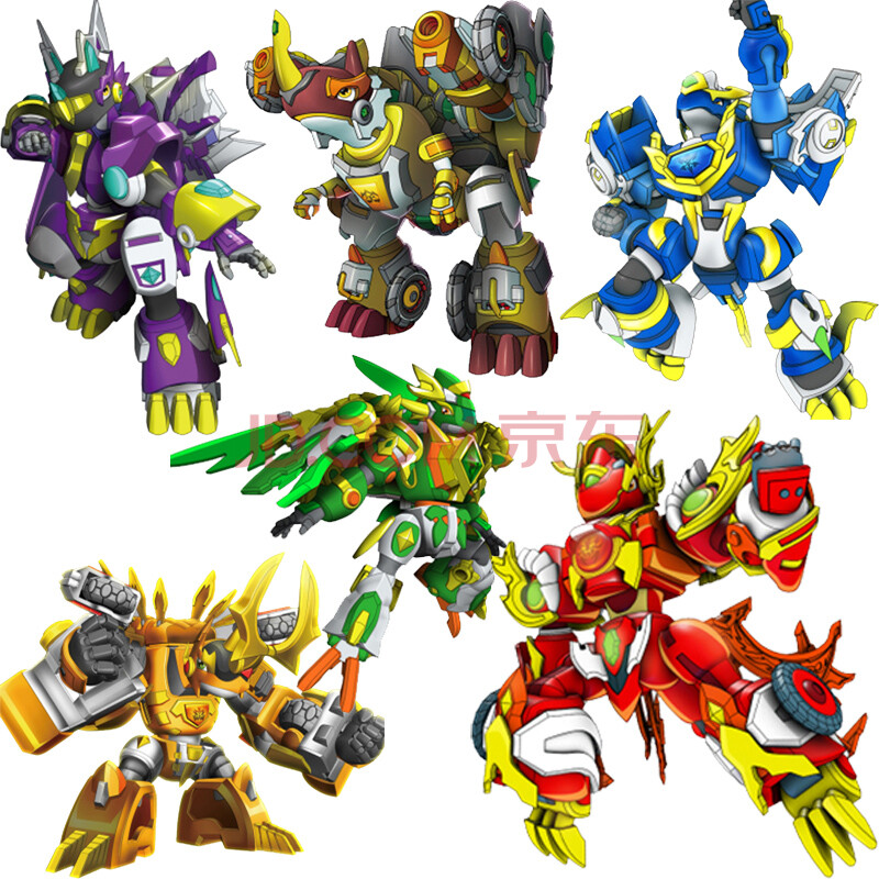 rastar 斗龙战士3 龙印之战 十二星龙铠甲兽龙 烈古拉终极龙神 变形.