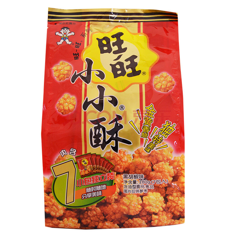 【旺旺小小酥】旺旺 小小酥 黑胡椒味 180g【行情