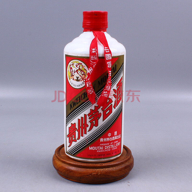 贵州茅台酒(飞天红皮) 1990年代初 53度 500ml 1瓶 【87】(名酒 老酒