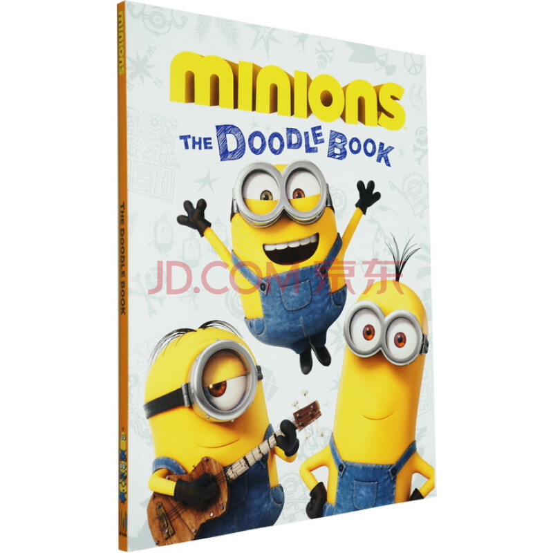 英文原版 minions: the doodle book 小黄人:涂色书