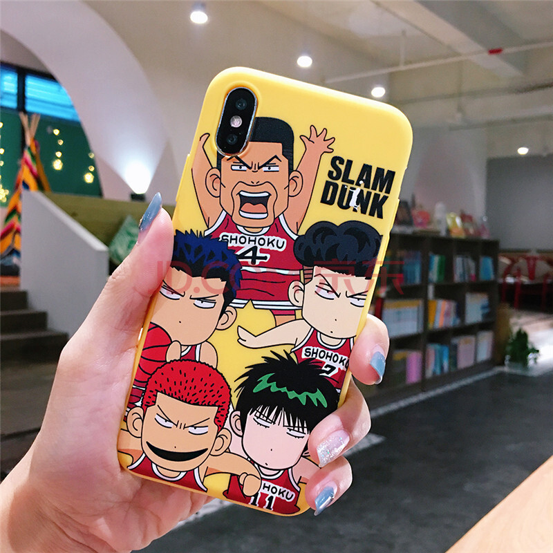 冉途灌篮高手iphone11手机壳xsmax樱木花道xr苹果7软套流川枫8plus