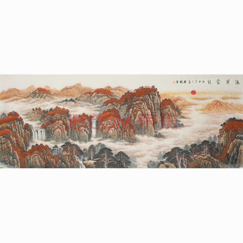 潘兴鹏《鸿运当头》之五136cmx68cm