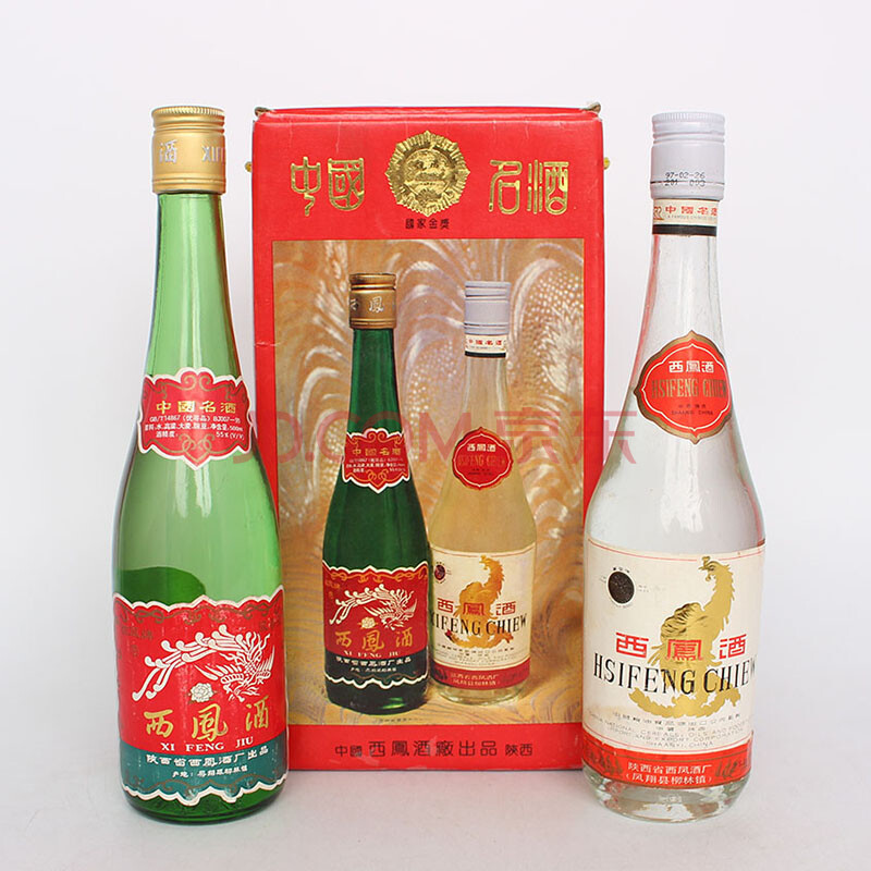 茶酒滋补 名酒 (陕西)97年 55度 西凤酒礼盒 商品编号:10403200066