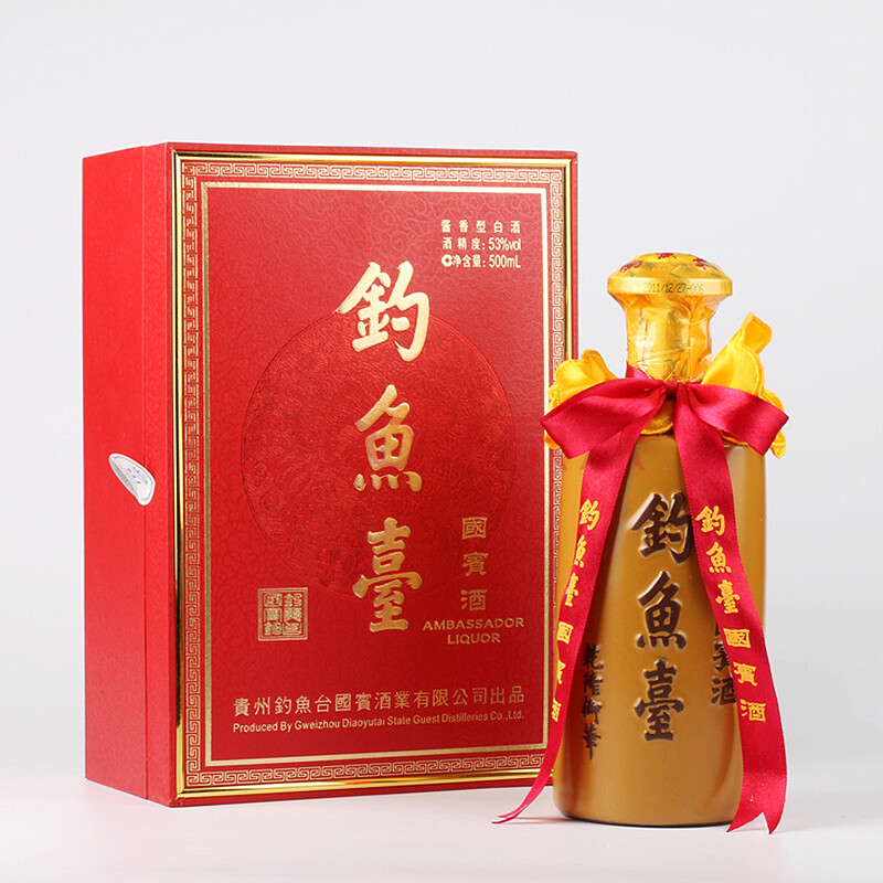 2011年 贵州钓鱼台国宾酒 53度 500ml*1瓶