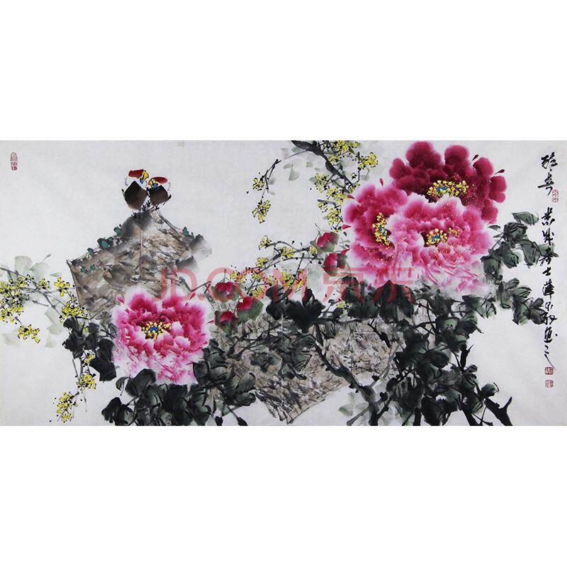 薛尔纳-中国美协会员-河南省国画家协会副主席《酔春》