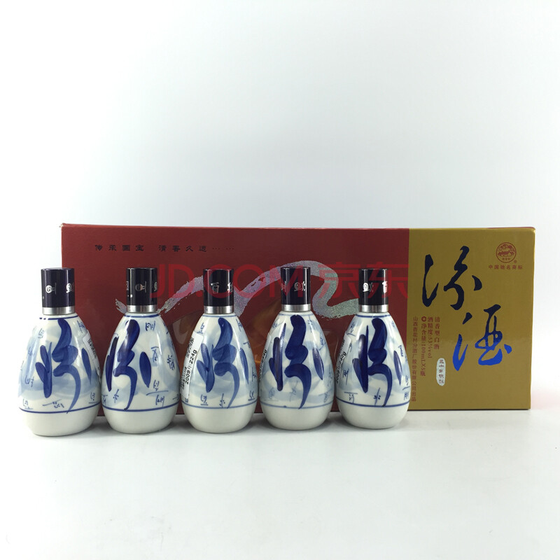 汾酒(三十年)酒版礼盒(少见 2009年 53度 100ml*5