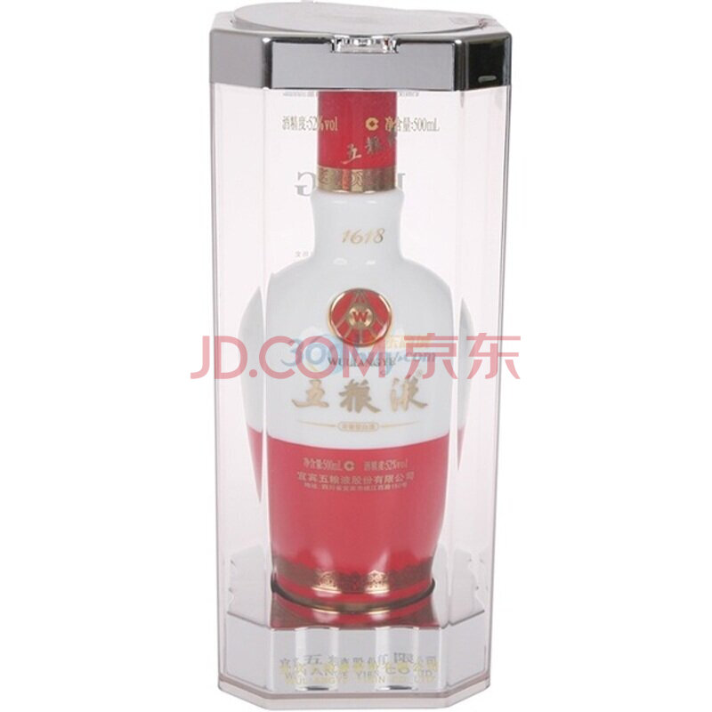 ÎåÁ¸Òº1618 52¶È 500mL*1Æ¿ £¨2010Äê-2012Äê³ö³§£© 2012Äê 500ml