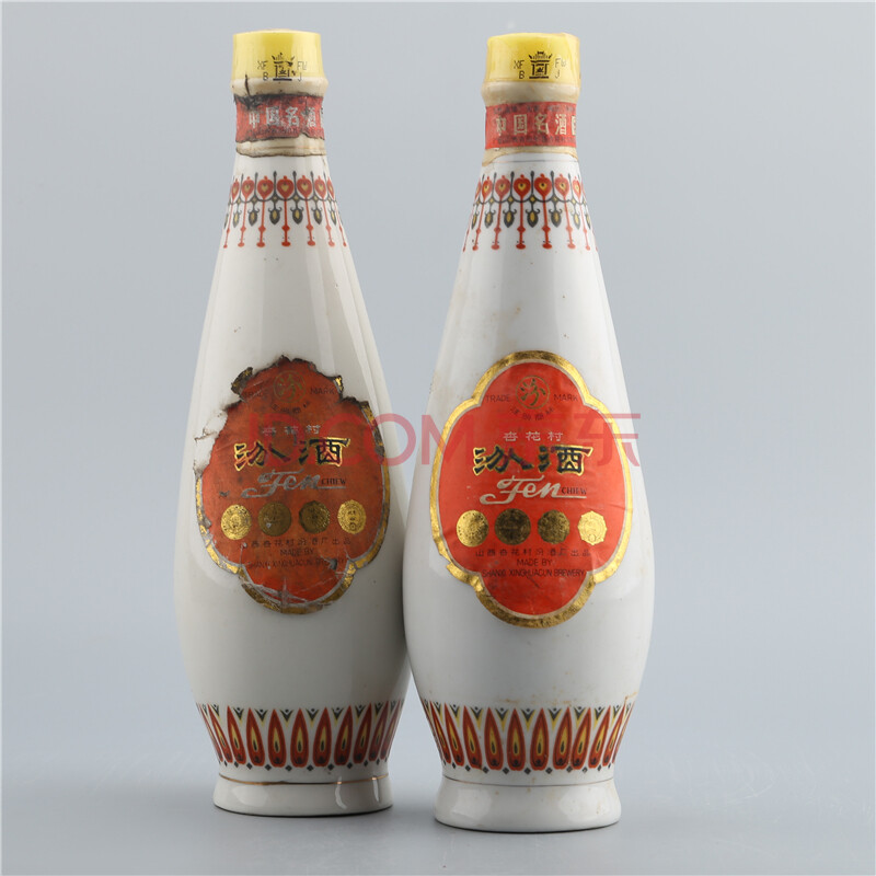 (中国名酒)1994年 53度 500ml 白瓷瓶汾酒2瓶【a-46】