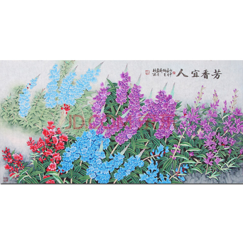 国宾礼级画家 师百卉《芳香宜人》