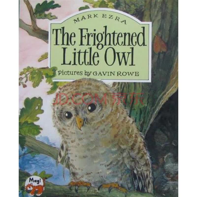 the frightened little owl吓坏了的小猫头鹰原版进口外文儿童绘本