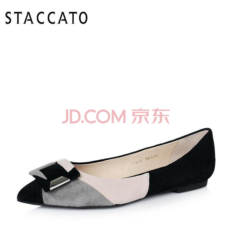 STACCATO/˼¼ÓͼÇ^ר¹ñͬ¿îÀ¶/ÂÌ/»ÒìÅÉ«×éºÏÑòƤٵ¥Ð¬9UG28CQ6 ºÚÉ« 37