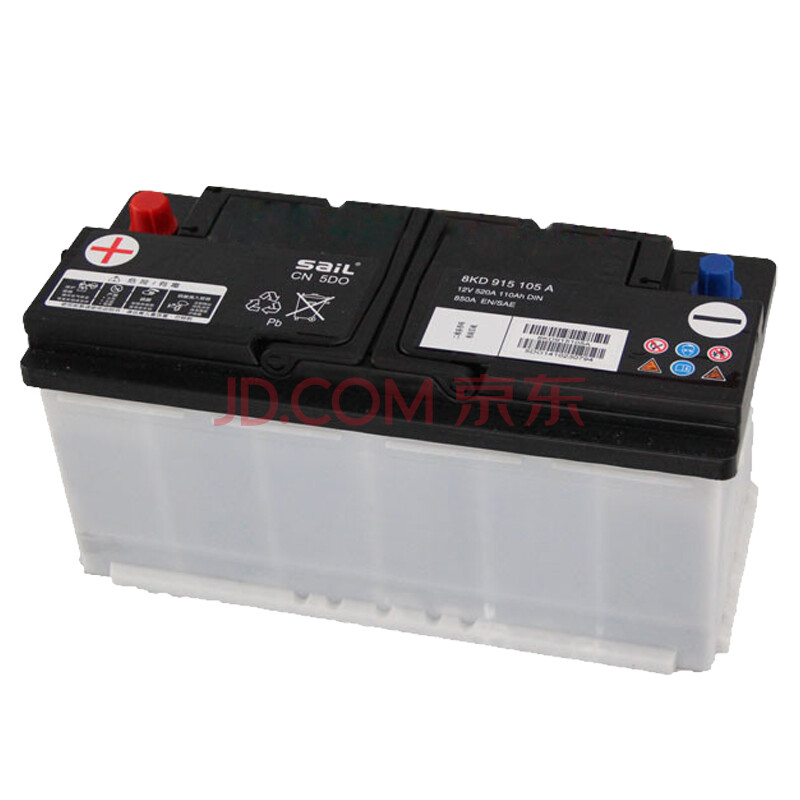 风帆蓄电池12v110ah奥迪q5a4l奔驰宝马依维柯都灵v日立挖汽车电瓶 d