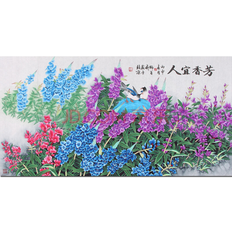 国宾礼级画家 师百卉《芳香宜人》