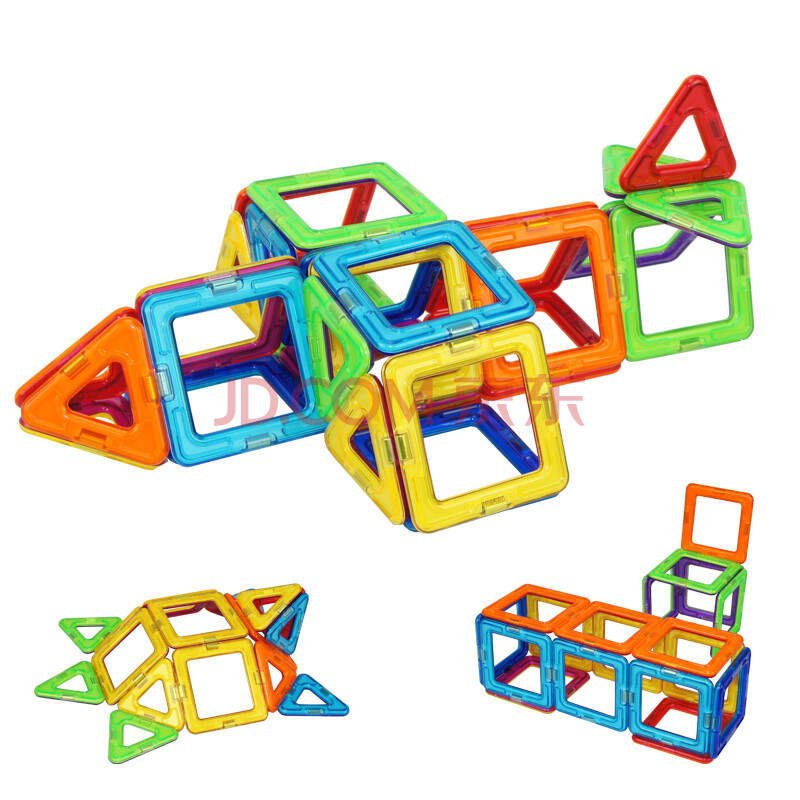 美国magfx 琛达正版 磁力片玩具磁力建构片构建片儿童