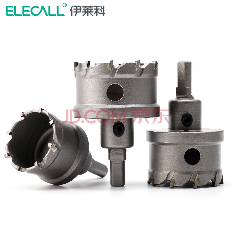 伊莱科(elecall)硬质合金钢开孔器 扩孔器 空心钻头 合金开孔器 木工