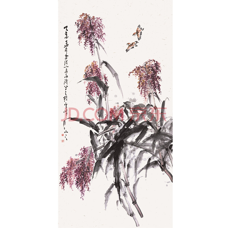 此幅作品荣获第二届山东省省展二等奖 李永涛 《红高粱》