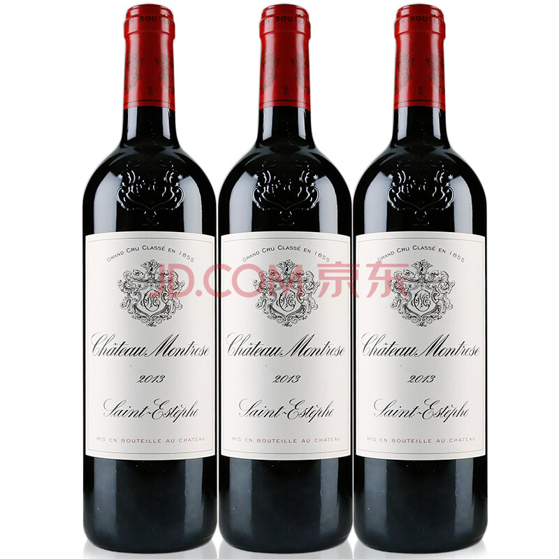 【3瓶】2013年 玫瑰庄园干红葡萄酒 chateau montrose