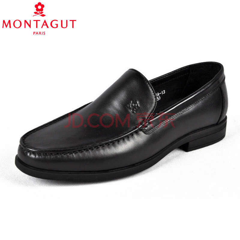 Montagut/ÃÎÌØ½¿ÄÐЬר¹ñÕýƷпîÉÌÎñÕýװЬ×ÓÄÐÌ×½ÅÈíµ×ÈíÃæÐ¬Æ¤Ð¬ÕæÆ¤µ¥Ð¬ A81361251AºÚÉ« 38