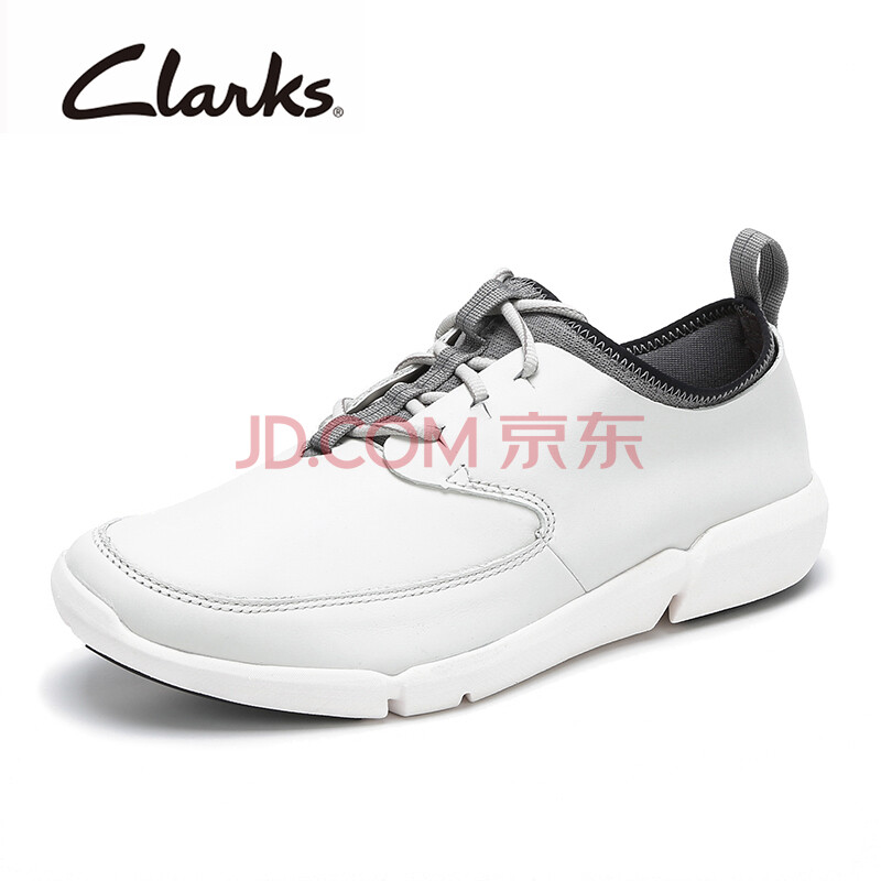 ClarksÆäÀÖÐÝÏÐÄÐЬӢÂ×ÊæÊÊÈý°êµ×µÍ°ïЬTriflow FormÄÐÊ¿Ô˶¯Ð¬ °×É« 42(uk8)