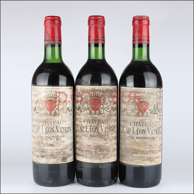 【3瓶】1982年威狮酒庄红葡萄酒cap leon veyrin