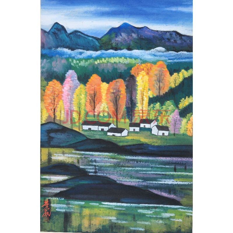 林风眠 风景