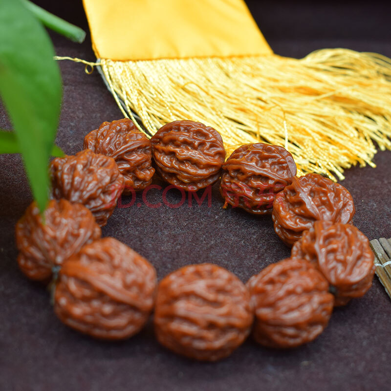 【宗教文化】兴福禅寺 佛法加持 野生山核桃佛珠手串