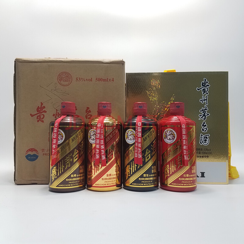 2015年 茅台国之四礼 53度 500ml*4瓶