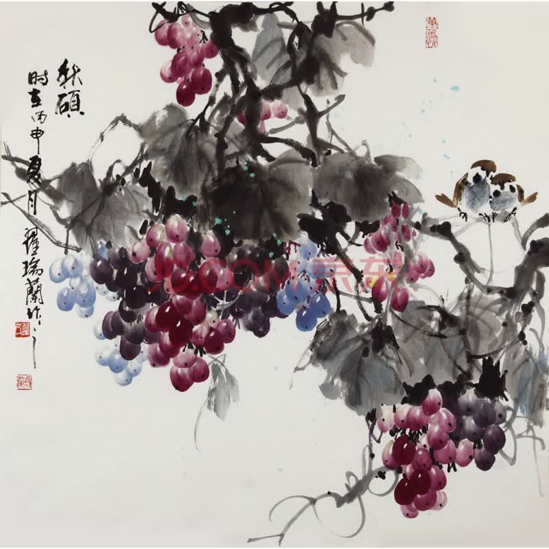 中国古今文化艺术研究院副院长 翟瑞兰 《秋硕》