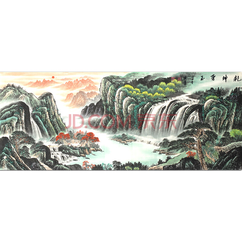 美术大师教授 省级画院副院长 特级画家 李继卓《乾坤聚玉》之一 240
