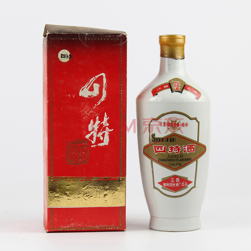 80年代 瓷瓶 四特酒 54度 500ml 885g