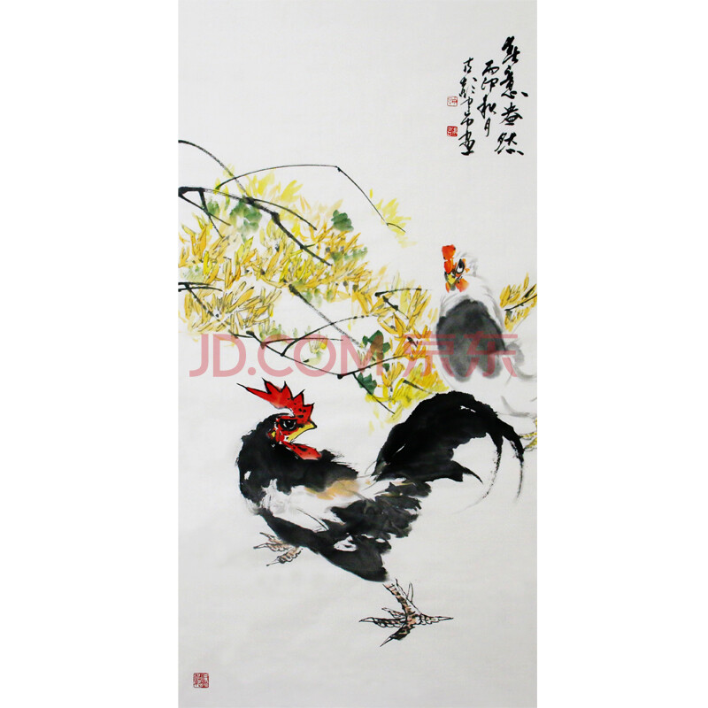 著名花鸟画家师从胡向麟 许建忠 《春意盎然》