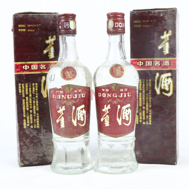 【63】92年董酒59度500ml董香型2瓶
