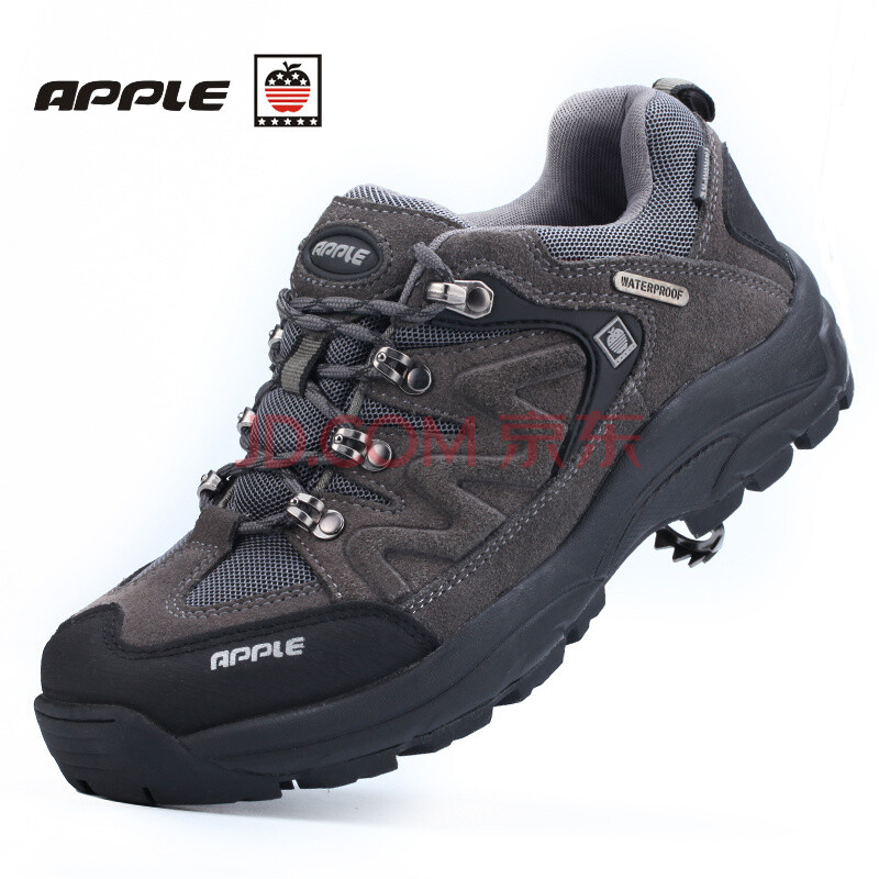 Æ»¹ûAPPLE¶¨ÖÆÐ¬ÄдóÂë46¹¤×°Ð¬Ôö¸ß45ÕæÆ¤ÍøÃæÍ¸Æø·ÀË®·À»¬Í½²½ÄÍÄ¥µÇɽЬ »ÒÉ« 40