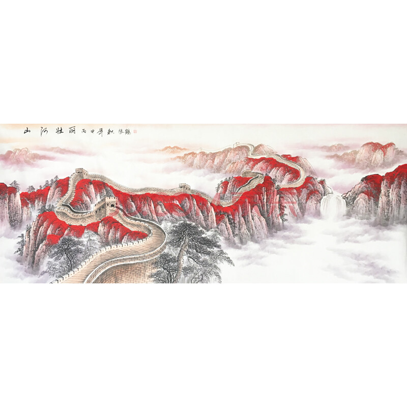 省美协会员刘振鹤《山河壮丽》