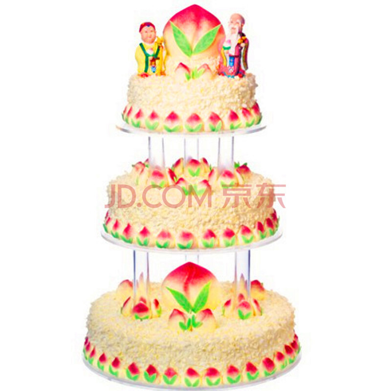 祝寿蛋糕生日蛋糕送长辈爸爸妈妈爷爷奶奶北京上海成都全国同城配送 3