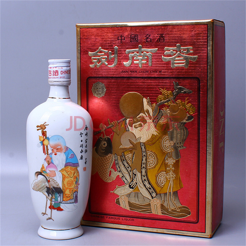 y48【中国名酒】1990年代初(寿星)剑南春 52度 500ml 1瓶