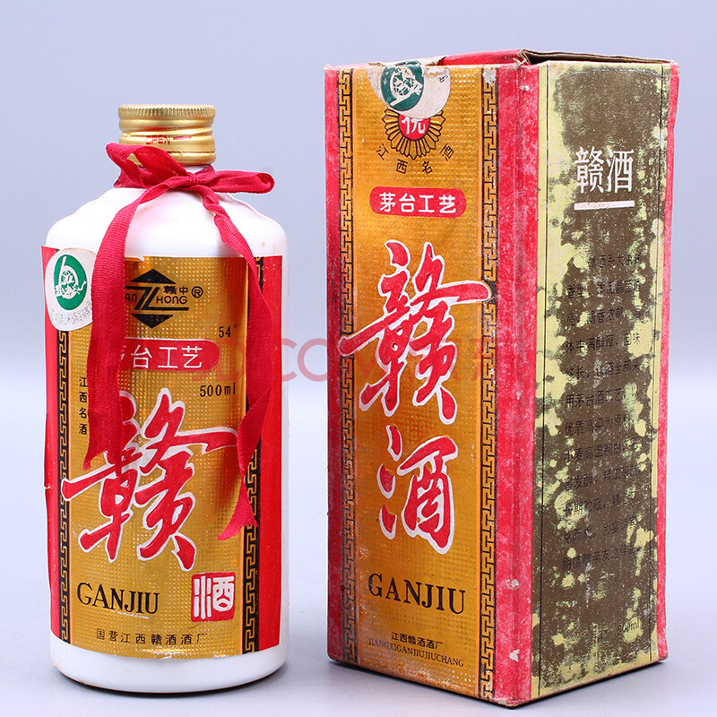 赣酒价格表图片50,董酒价格表和图片 g52 【江西名酒】1992年(酱香)赣酒 54度 500ml 1瓶