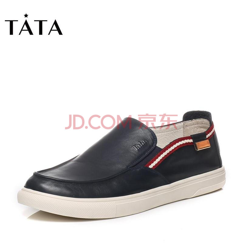 Tata/ËûËý´º¼¾Å£Æ¤¶¹¶¹Ð¬ÐÝÏÐЬÄÐЬÏļ¾Ð¿î¼Ý³µÌ×½ÅÍ¸ÆøÀÁÈËЬF6622AM6 ÉîÀ¼É« 39