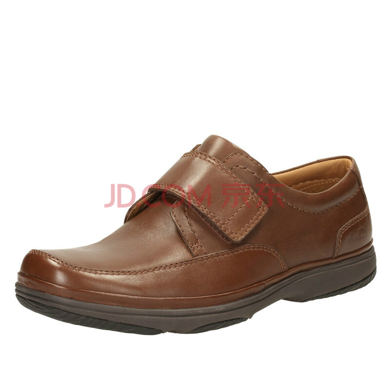 全球購 Clarks其樂正裝男鞋2017新款正裝皮鞋Swift Turn專柜同款 Brown Leather 44.5