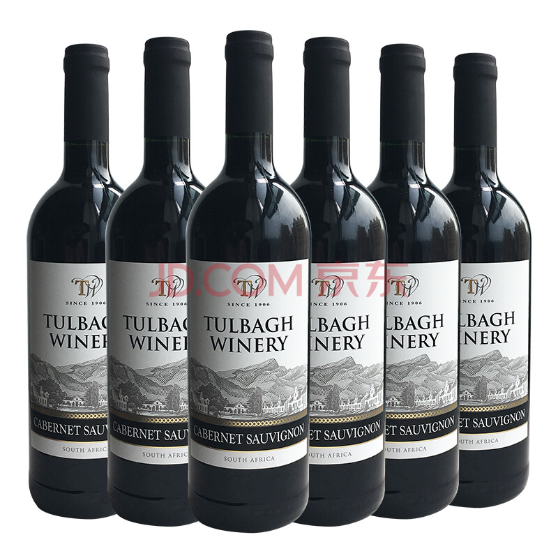 2014年 南非图尔巴酒庄赤霞珠干红葡萄酒 750ml 6瓶