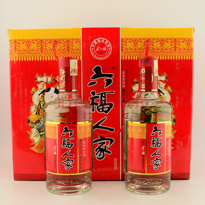 六福人家 2007年 38度 500ml 2瓶 【2】