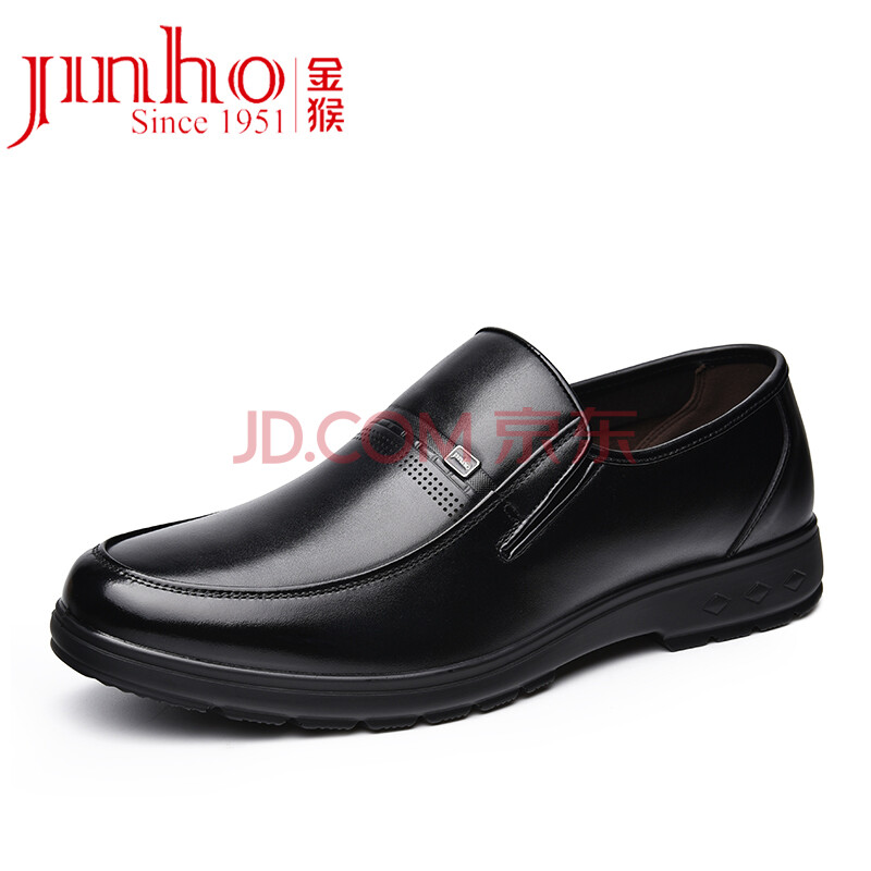 ½ðºï(JINHOU)´º¼¾Ê±ÉÐÉÌÎñÐÝÏÐÄÐÆ¤Ð¬ ÆøÖʰٴîÌ×½ÅţƤ´óСÂëÄÐЬ ºÚÉ«Äе¥Ð¬2912 ºÚÉ« 42Âë