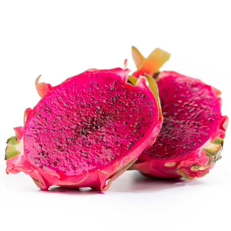 ÇØÏÈÉú¹ûÔ° ºìÐÄ»ðÁú¹û 3¸ö×° Öйû µ¥¹ûÔ¼300-350g ÐÂÏÊË®¹û