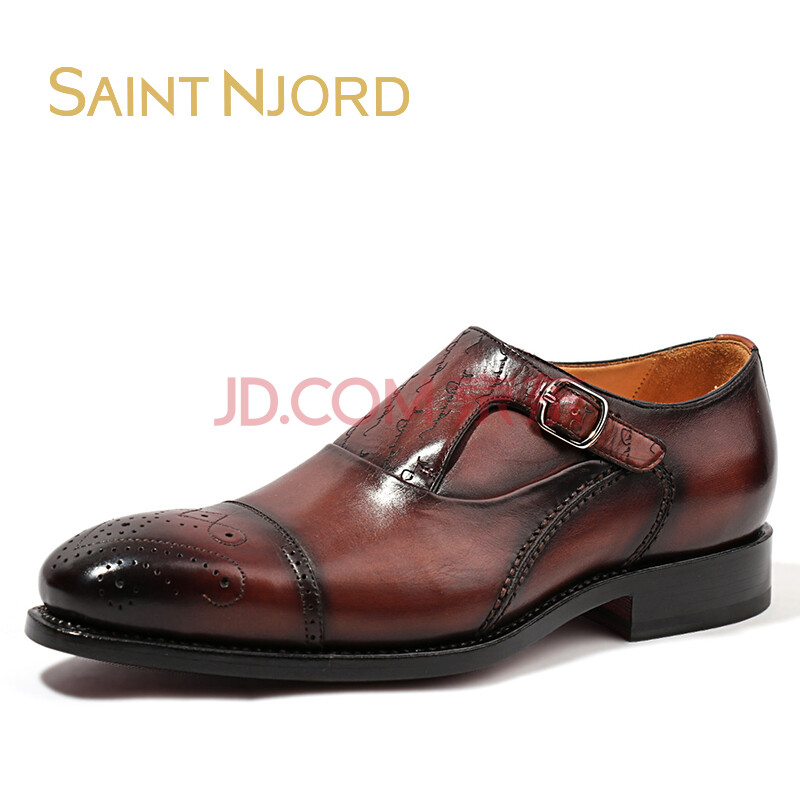 SAINTNJORD/Ê¥ÄáÔ¼µÂ ¹ÌÌØÒìÆ¤µ×ÊÖ¹¤Æ¤Ð¬ÄÐÊ¿ÉÌÎñÕý×°ÃÏ¿ËЬ èÖľר 41£¨ÊÖ¹¤¶¨ÖÆ15-20Ì죩