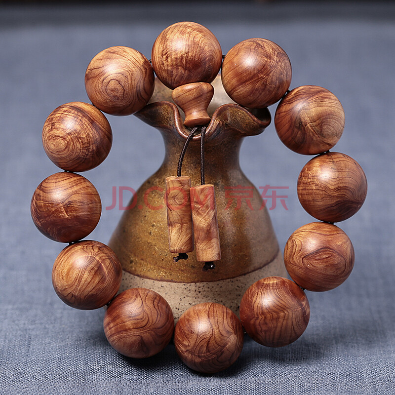 【龙胆水波纹】太行侧柏手串 20mm 47克
