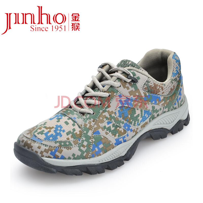 ½ðºï£¨JINHOU£© 07a×÷ѵЬËļ¾¿îÃÔ²ÊÅÜЬÐÂʽ¾üЬÄÐÊ¿Ô˶¯¾üѵÅܲ½Ð¬ÄÐЬ Ëļ¾¿î ÃԲʵ¥Ð¬ 42Âë