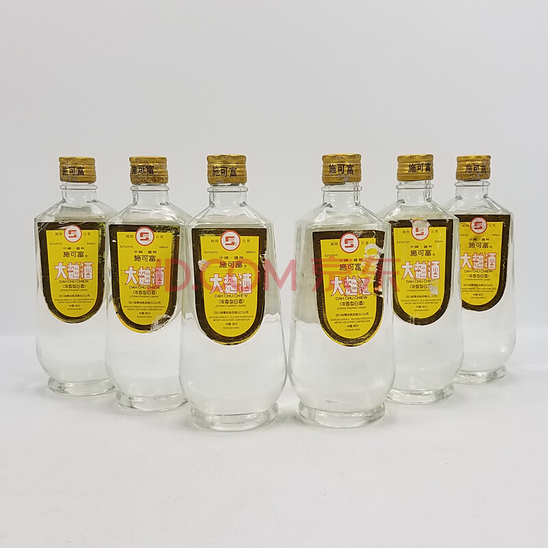 泸州大曲酒(施可富) 1999年 52度 500ml 6瓶【27】(老酒)